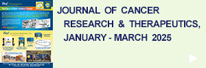 Journal of Cancer Research and Therapeutics, January-March 2025