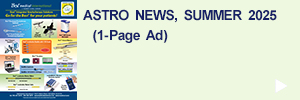 ASTRO News (1-page ad), Winter 2025
