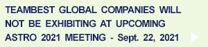 TeamBest Global not exhibiting at ASTRO 2021