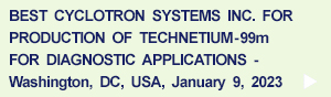 BEST Cyclotron Systems Inc. for Production of Technetium-99m