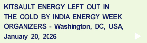 Organizers of India Energy Week, January 20, 2026