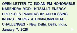 Open Letter to India PM Modi re. Kitsault Energy Partnership, January 7, 2026